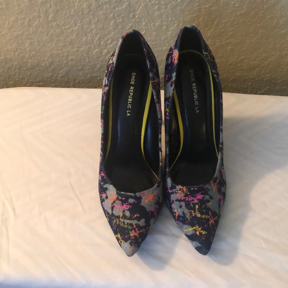 Denim Pumps
